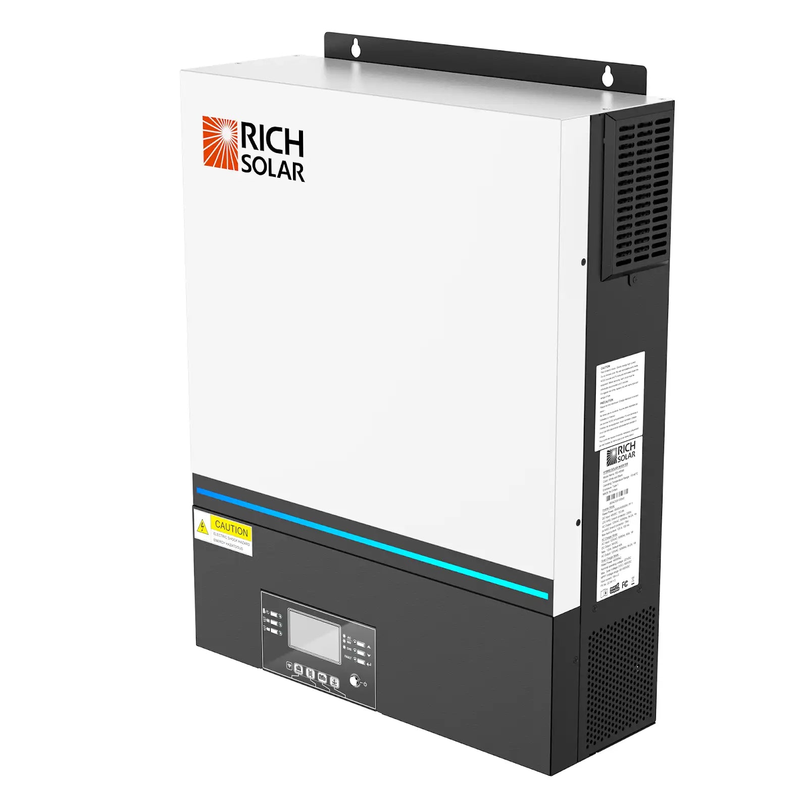RichSolar NOVA 6548 | 6500 Watt (6.5kW) 48 Volt Off-Grid Hybrid Solar Inverter | Premium 6500W 48V Hybrid Inverter for Campers, Cabins, Tiny Homes, ADUs, RVs, Off-Grid | UL Certified RS-H6548