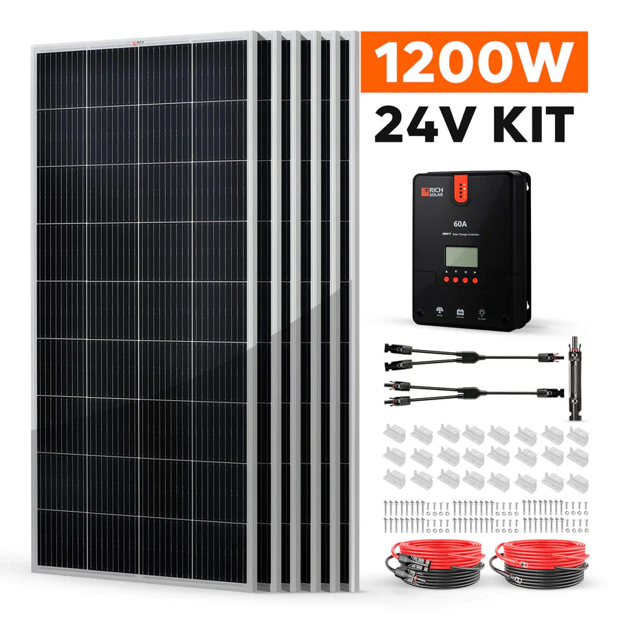 RichSolar 1200 Watt Solar Kit RS-K12004