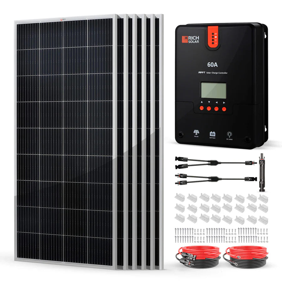 RichSolar 1200 Watt Solar Kit RS-K12004