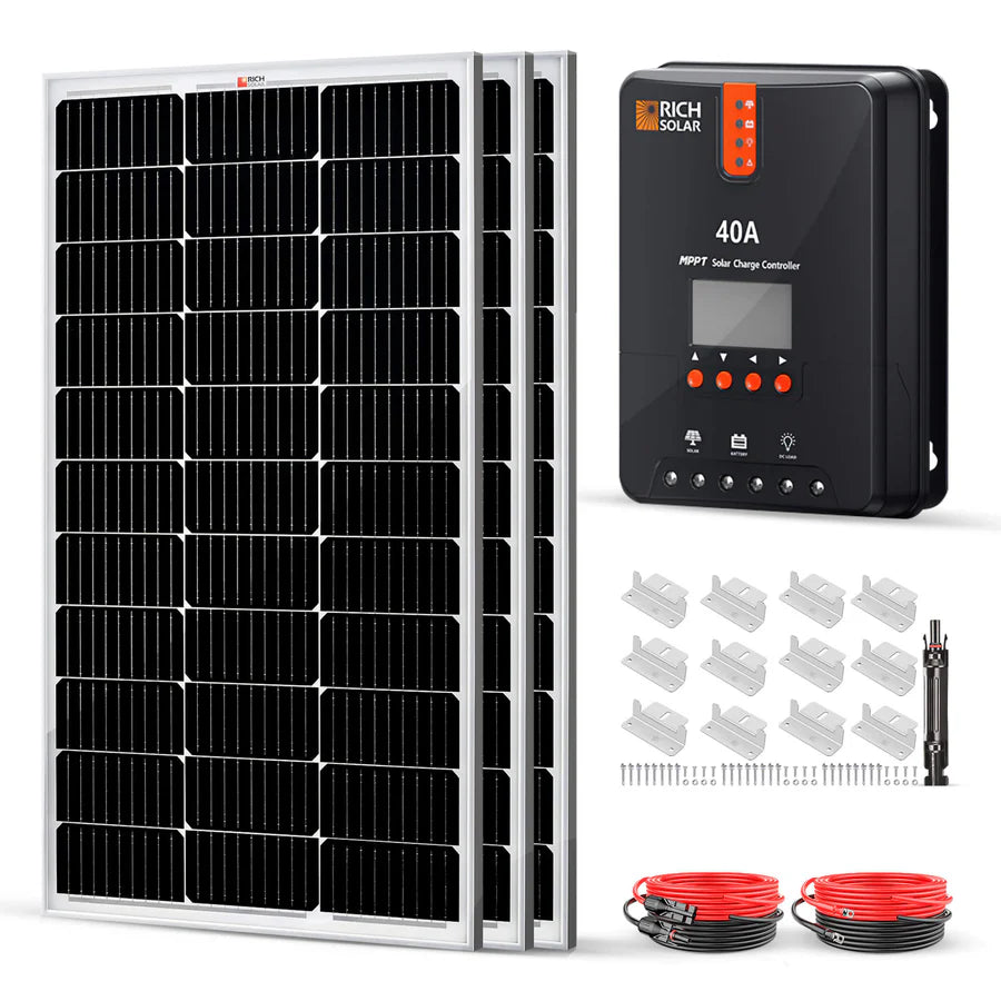 RichSolar 300 Watt Solar Kit RS-K3004