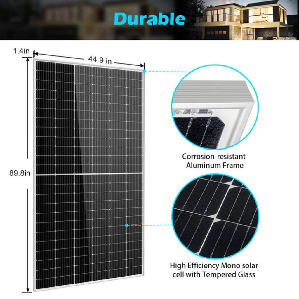 SunGoldPower 450W Mono Perc Solar Panel Full Pallet (32 Panels)